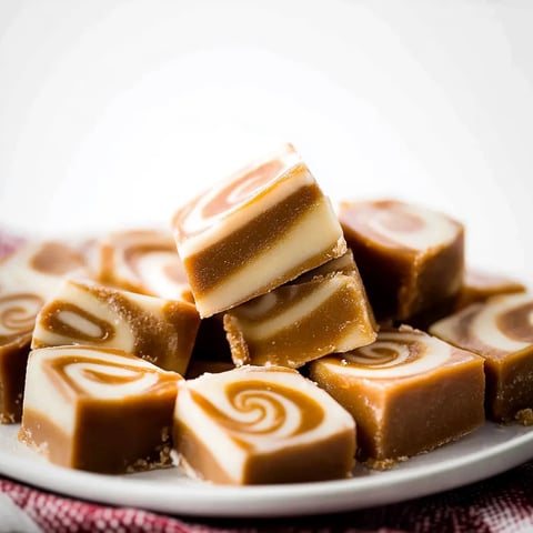 Gingerbread Swirl Fudge