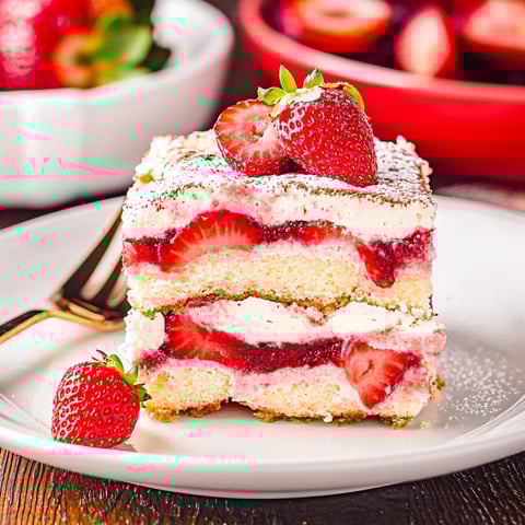 Strawberry Tiramisu