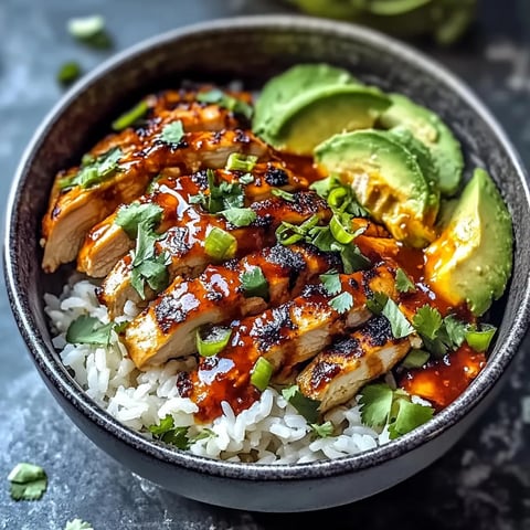 Honey Chipotle Chicken Rice Bowls
