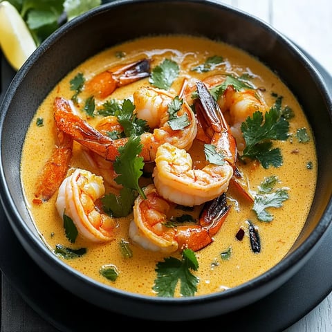Thai Coconut Shrimp Soup
