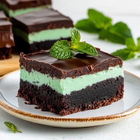 Mint Chocolate Brownies