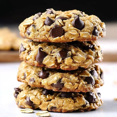 Chocolate Chip Oatmeal Cookies