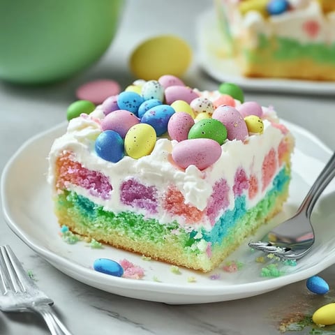 Easter Poke Cake