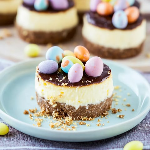 Cadbury Mini Eggs Cheesecake