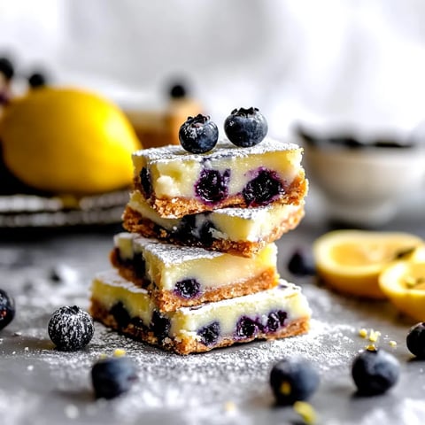 Lemon Blueberry Bars