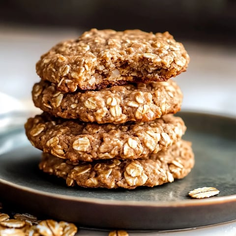 Simple Oatmeal Protein Cookies