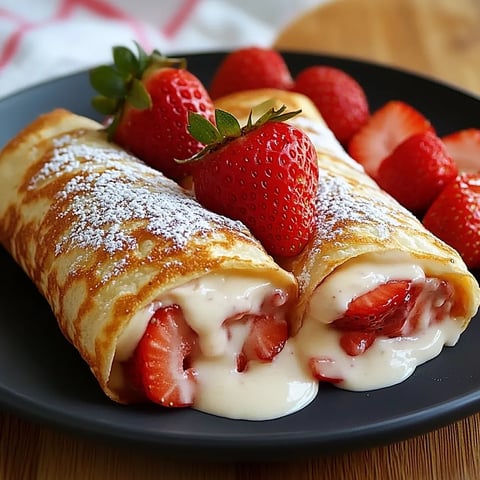 Strawberry Cheesecake Chimichangas