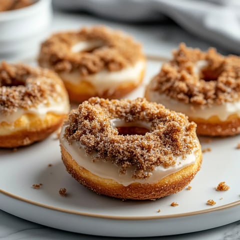 Coffee Cake Donuts
