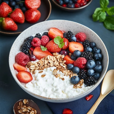 Cottage Cheese with Fruit
