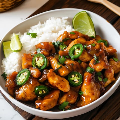 Honey Jalapeño Chicken