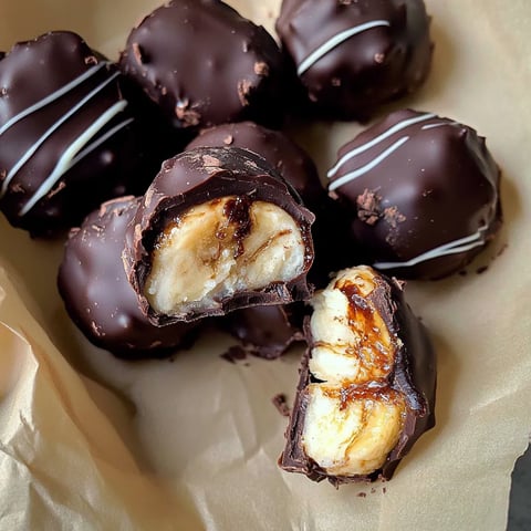 Healthy Banana Date Chocolate Bites