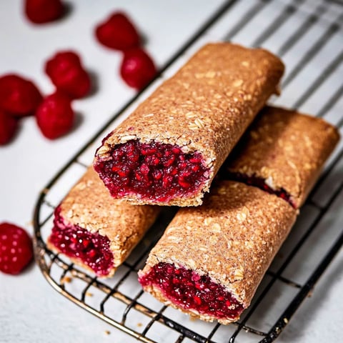 Raspberry Oat Snack Bars