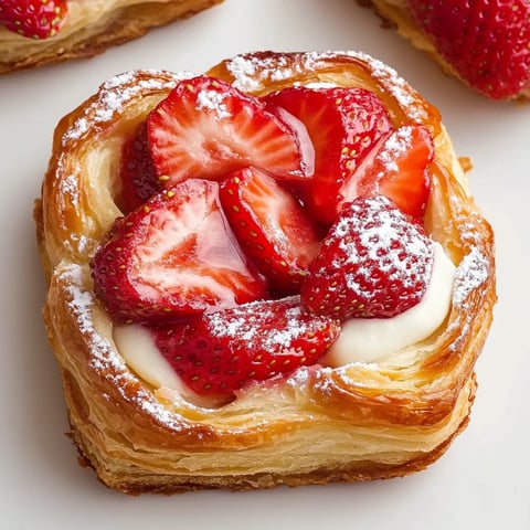 Delecious Strawberry Danish Recipe