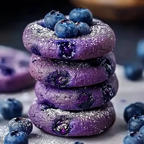 Blueberry Heaven Cookies