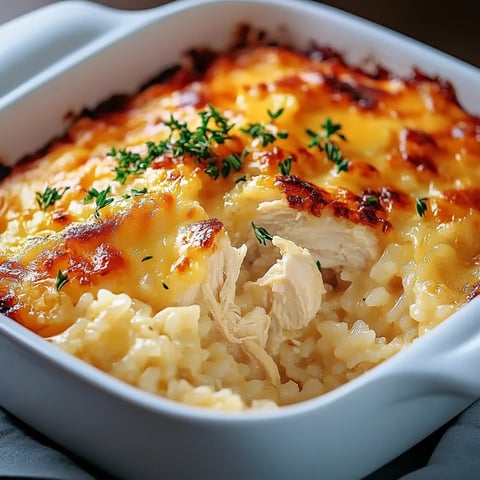Angel Chicken Rice Casserole