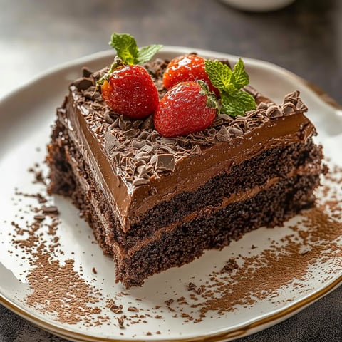 Chocolate Mousse Cake