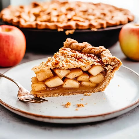 Healthy Apple Pie with Whole Wheat Crust