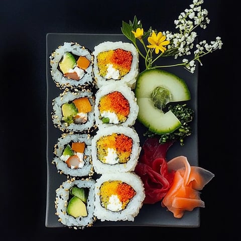 Vegetable Sushi