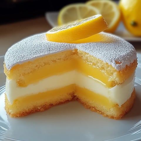 Lemon Custard Cake