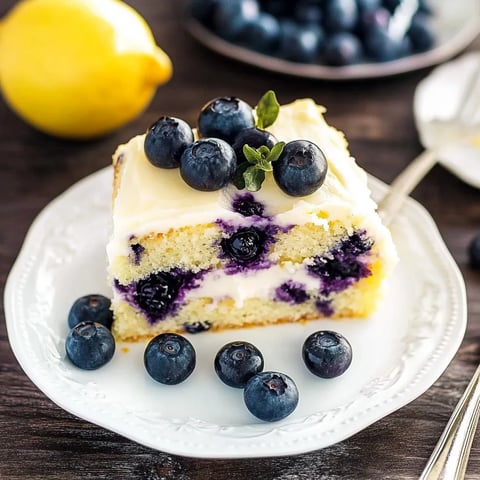 Lemon Blueberry Cake