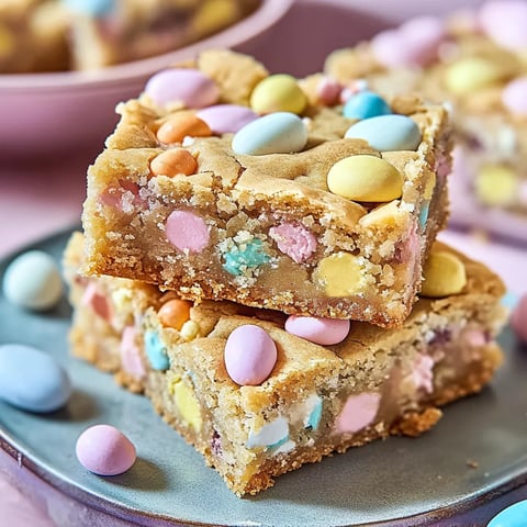 Easter Cake Mix Cookie Bars