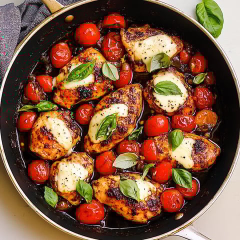 One Pan Balsamic Chicken
