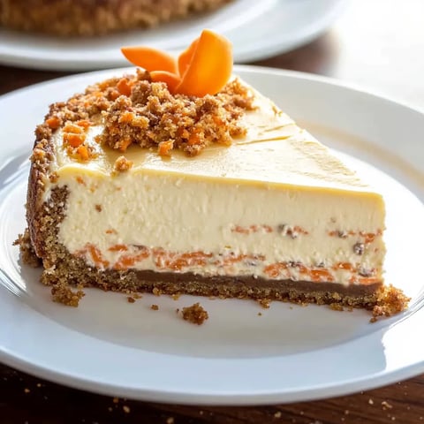 Easy Carrot Cake Cheesecake Recipe