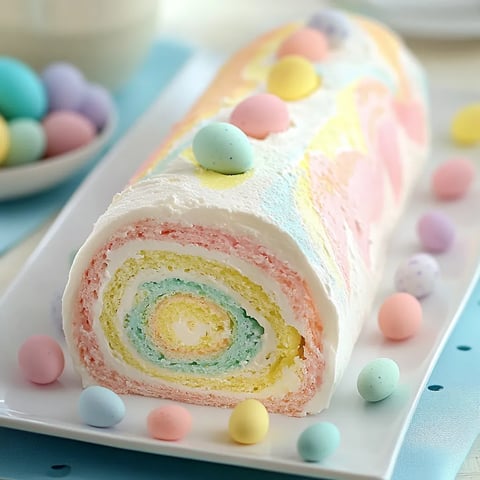 Easy Easter Swiss Roll Recipe