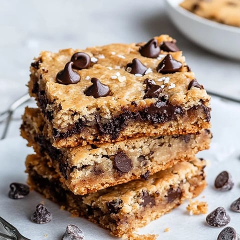 Easy Vegan Chocolate Chip Cookie Bars Recipe