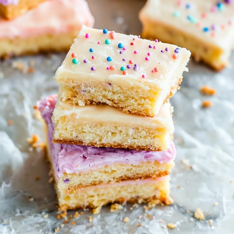 Easy Frosted Sugar Cookie Bars Recipe