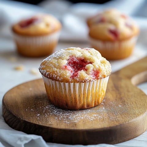 Easy Strawberry Muffin Recipe