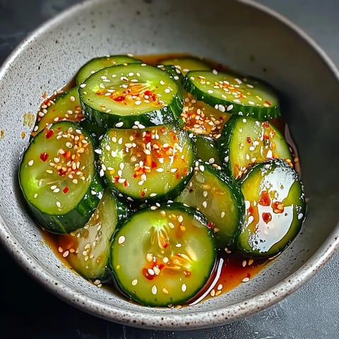 Easy Asian Cucumber Salad Recipe