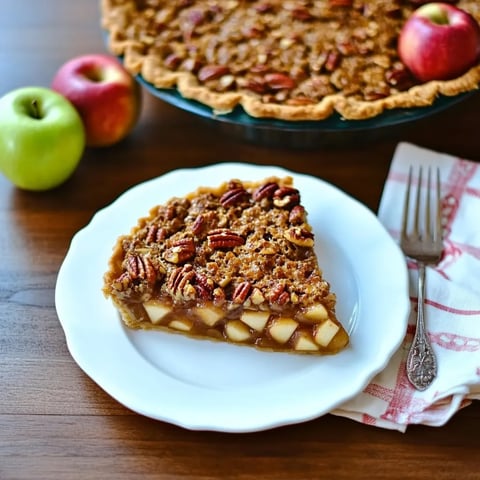 Easy Apple Pecan Pie Recipe