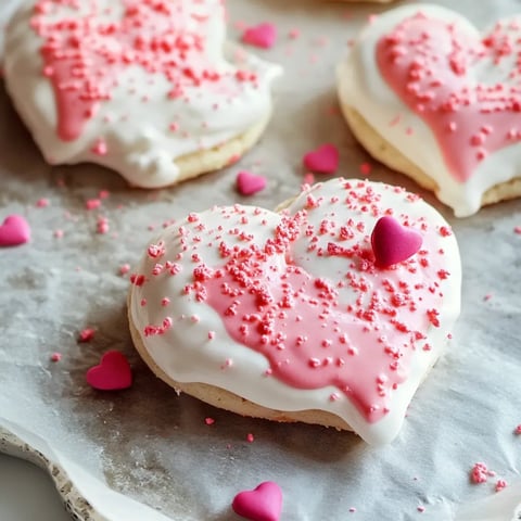 Easy Valentine Meringue Cookies Recipe