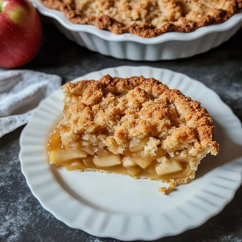 Easy Apple Pie with Crumb Topping Recipe