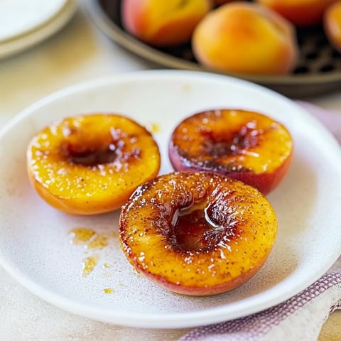 Easy Air Fryer Peaches Recipe