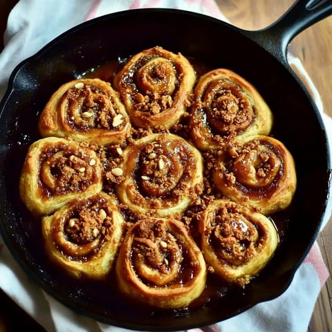 Easy Skillet Maple Sticky Buns Recipe