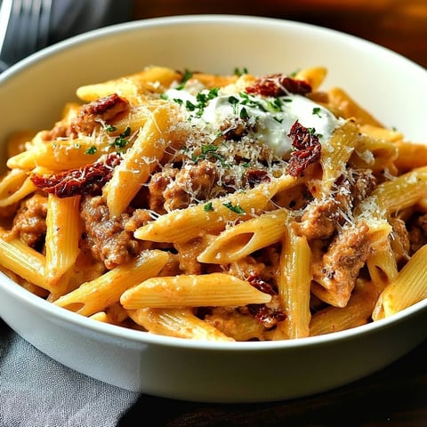 Easy Penne Pasta Recipe with Sausage Recipe