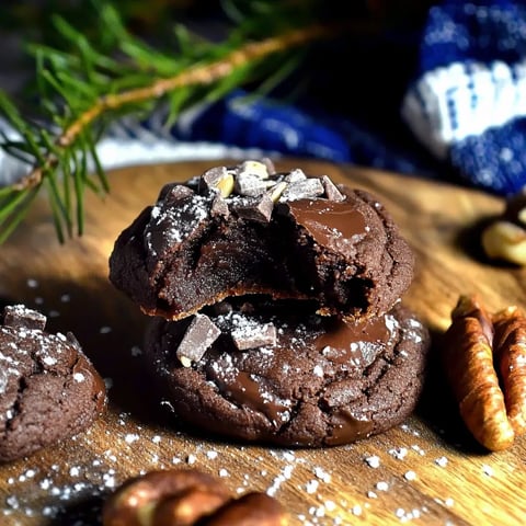 Easy Chocolate Fudge Cookies Recipe