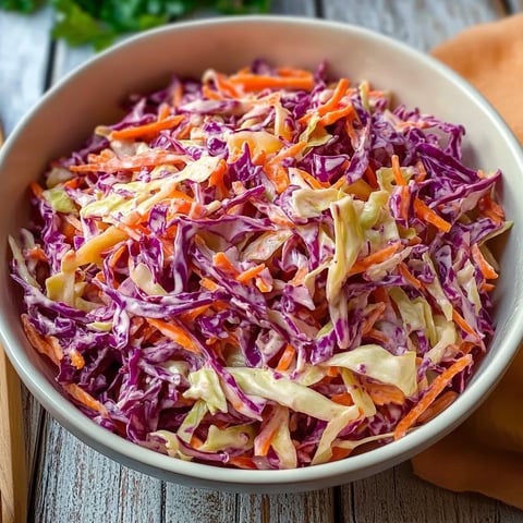 Easy Cabbage Carrot Apple Slaw Recipe