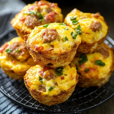 Turkey Sausage Breakfast Biscuit Muffins Recipe
