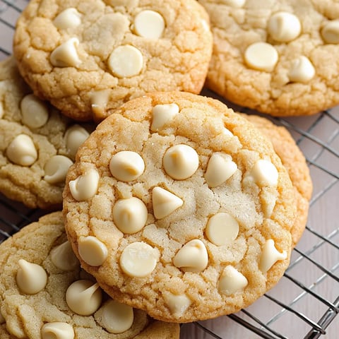 Easy White Chocolate Chip Cookies Recipe
