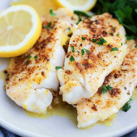 Easy Baked Lemon Butter Fish Recipe