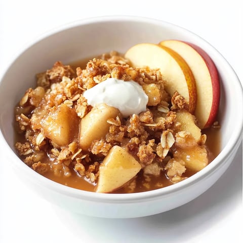 Easy Air Fryer Apple Crisp for One Recipe