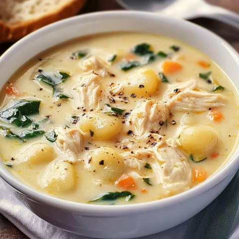 Easy Chicken Gnocchi Soup Recipe