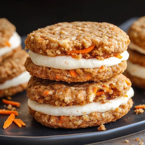 Easy Carrot Cake Cookie Sandwiches Recipe