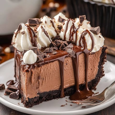 Easy Hot Chocolate Pie Recipe