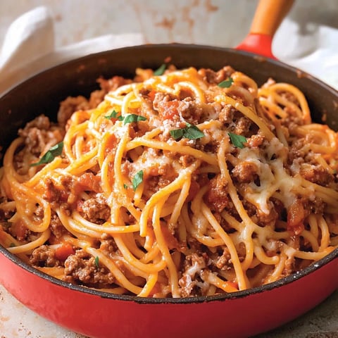 Easy One Pot Spaghetti Recipe