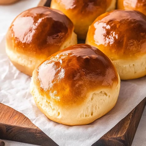 Easy Brioche Buns Recipe