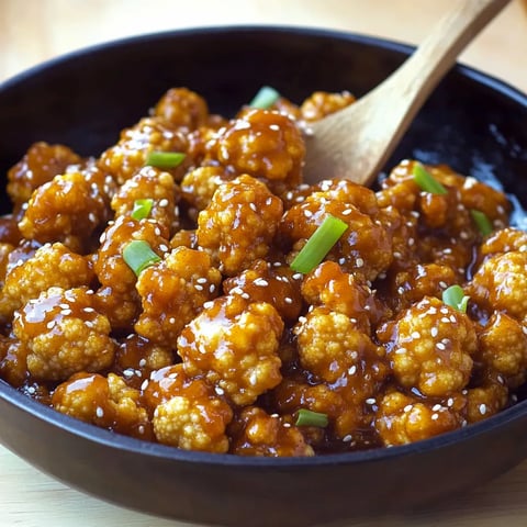 Easy Sticky Sesame Cauliflower Recipe